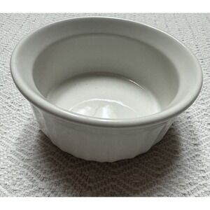 Corningware French White Ramekin‎ Bowls Small 7 Oz/200mL Stoneware Set Of 1